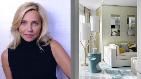 Stéphanie Coutas - Architecte d'intérieur - Galerie Negropontes - Art de la table Christofle - Appartement à Cannes - Canapés blancs - Signatures Singulières - Magazine digital des talents Français
