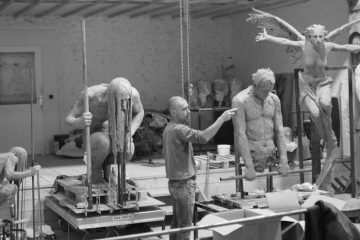 Signatures Singulières - Christophe Charbonnel - Galerie Bayart - Sculpteur - Sculpture en bronze - Atelier d'artiste